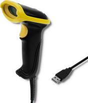 skeneriai - Qoltec 50867, 1D/2D USB Juodas (Black) - 1 nuotrauka