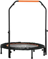 homcom sulankstomas - HOMCOM 102 cm sulankstomas mini batutas su keturiomis reguliuojamo aukščio rankenomis, juodas (Black) - 1 nuotrauka