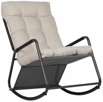 Supamoji kėdė Home4you MARIS, pilka (Gray)