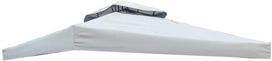 Pavėsinės stogo danga TULIP 3x3 m, pilka (Grey)