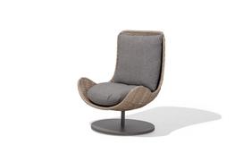 Lauko krėslas Domoletti WP4013, pilka sp., 70 cm x 85 cm x 105 cm