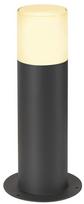 Pastatomas lauko šviestuvas SLV Grafit Round, 11W, E27, IP44, antracito sp., 8.8 cm x 30 cm