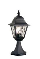Pastatomas lauko šviestuvas Elstead Lighting Norfolk, 100W, E27, IP43, juoda sp., 18.4 cm x 44 cm