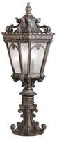 Pastatomas lauko šviestuvas Elstead Lighting Tournai 5XL, 30W, E14, IP44, pilka sp., 25.4 cm x 67 cm