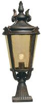 Pastatomas lauko šviestuvas Elstead Lighting Baltimore, 60W, E27, IP44, bronzos sp., 30 cm x 68 cm
