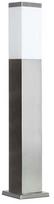Pastatomas lauko šviestuvas Su-Ma Inox, 40W, E27, IP44, pilka sp., 8 cm x 65 cm