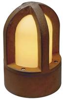 Pastatomas lauko šviestuvas SLV Rusty Cone, 40W, E14, IP54, ruda sp., 15 cm x 24 cm