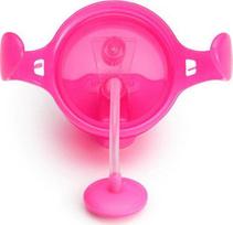 MUNCHKIN gertuvė su šiaudeliu TIP&SIP, 207 ml, 6m+, Rožinė (Pink)