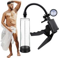 Boss Of Toys - Passion Pump Powerup Penio pompa su manometru, Juoda (Black)