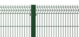 Tvoros segmentas FORTI STRONG, cinkuotas, žalios sp., 200 x 50 x 4 x 1530 x 2500 mm