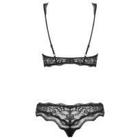 seksualus apatinis trikotazas - Obsessive obs Set S/M Seksuali liemenėlė - 2 nuotrauka