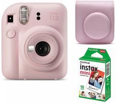 Fujifilm Instax Mini 12 Blossom Pink + 10 films + case