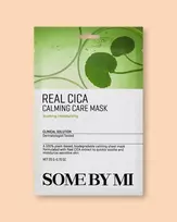 lakstines veido kaukes - SOME BY MI Real Cica Calming Care Mask - 1 nuotrauka