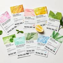 lakstines veido kaukes - SOME BY MI Real Cica Calming Care Mask - 2 nuotrauka
