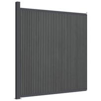 Tvoros segmentas, pilkos spalvos, 173x186cm, WPC CFE3667496