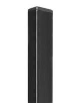 tvoros segmentas cinko - Tvoros stulpas, karštai cinkuotas, pilkos sp., 60 x 40 x 1500 mm - 1 nuotrauka