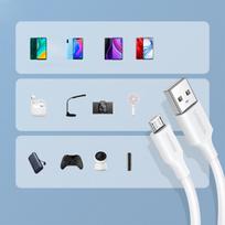 usb micro 0.5m - Ugreen 60142 White - 2 nuotrauka