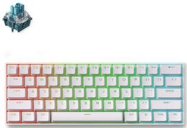 MCHOSE Ace 60 Pro Laidinė Magnetinė Žaidimų Klaviatūra Baltas (White)