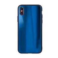 ILike Apple iPhone XR Aurora Glass case Dark Mėlyna