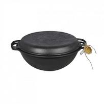 Kazanas Wok su dangčiu Grill, 12 l