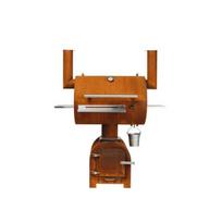 Anglies kepsninė-rūkykla GrillSymbol BBQ Smoker Smoky Beast