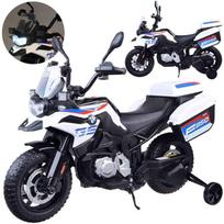 elektromobiliai vaikams bmw - Jokomisiada elektrinis motociklas BMW F850 GS, juodas (Black) - 1 nuotrauka