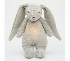Moonie 2.0 Organic migdukas zuikutis, pilkas (Grey)