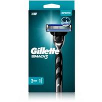 Gillette Mach3 skustuvas ir 2 keičiamos galvutės, 1 vnt