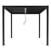 Pavėsinė - pergola Mirpol Luxe, 3x4 m, antracito (Anthracite)