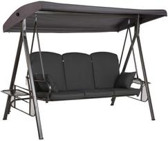 Stogelis sodo sūpynėms Patio D031-26CA, pilkas (Gray)