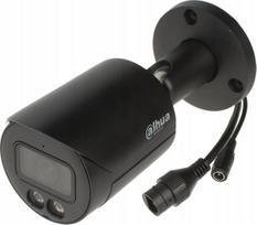 kamera ip67 - Dahua IPC-HFW2849S-S-IL-0280B Juoda (Black) 8MP Bullet IP kamera - 1 nuotrauka