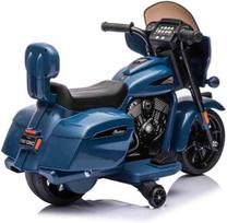 Elektrinis motociklas Chopper INDIAN, Blue