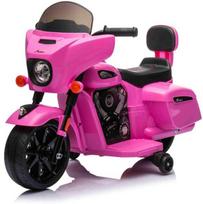 vaikiskas elektrinis paspirtukas - Elektrinis motociklas Chopper INDIAN, Pink - 1 nuotrauka