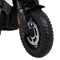 vaikiskas motociklas - Elektrinis motociklas BMW F850GS, baltas - 4 nuotrauka