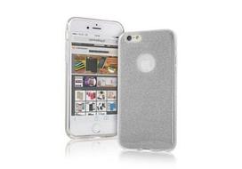 Korpuso galas, galinis dangtelis ILike         Apple      iPhone X / iPhone XS Glitter 3 in 1 Back Case       Silver