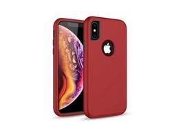 Korpuso galas, galinis dangtelis ILike         Samsung      Samsung Galaxy A50 Defender Solid 3in1 case       Red
