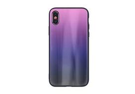 Korpuso galas, galinis dangtelis ILike         Samsung      Samsung Galaxy A70 Aurora Glass       Black Pink