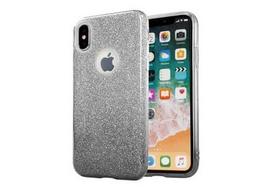 Korpuso galas, galinis dangtelis ILike         Xiaomi      Redmi Note 8 BLING Back Case       Black