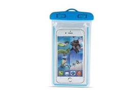 Universalus knygutės dėklas ILike         Universal      Waterproof case Glow 4,8 - 5,8` 175x105mm       Blue