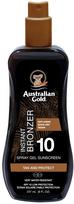 AUSTRALIAN GOLD Purškiamas gelis su bronzantu SPF10, 237 ml