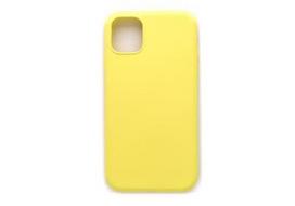 Korpuso galas, galinis dangtelis Evelatus         Apple      iPhone 11 Pro Max Soft Silicone       Yellow