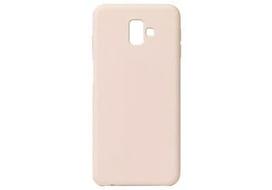 Korpuso galas, galinis dangtelis Evelatus         Samsung      A6 2018 Silicone Case       Pink Sand