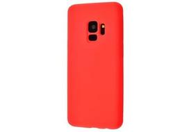 Korpuso galas, galinis dangtelis Evelatus         Samsung      S9 Soft Case with bottom       Red