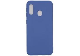 Korpuso galas, galinis dangtelis Evelatus         Samsung      A20E Soft Touch Silicone       Dark Blue