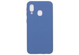 samsung a40 deklas - Korpuso galas, galinis dangtelis Evelatus         Samsung      A40 Soft Touch Silicone       Dark Blue - 1 nuotrauka