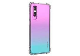 Korpuso galas, galinis dangtelis Evelatus         Huawei      P30 Military Shockproof TPU Case       Transparent