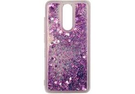 Korpuso galas, galinis dangtelis Evelatus         Xiaomi      Redmi 8 Shining Quicksand Case       Purple