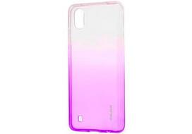 Korpuso galas, galinis dangtelis Evelatus         Samsung      A10 Gradient TPU Case       Rose Red