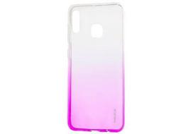 Korpuso galas, galinis dangtelis Evelatus         Samsung      A20e Gradient TPU Case       Rose Red