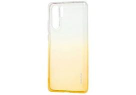 Korpuso galas, galinis dangtelis Evelatus         Huawei      P30 Pro Gradient TPU Case       Gold